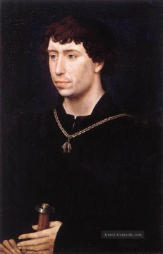 Rogier van der Weyden Werke - Porträt von Karl dem Kühnen Rogier van der Weyden